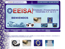 Tablet Screenshot of empaqueseeisa.com